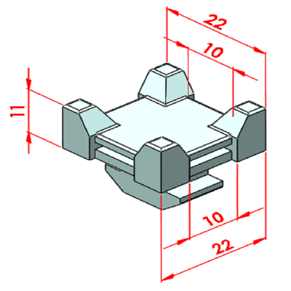 Cable Holder without Cap S8