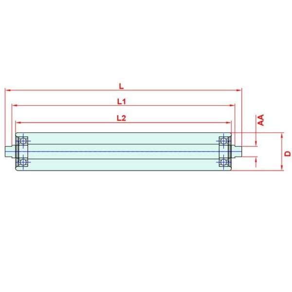 Ø 51 Steel Idle Roll