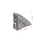 30x30 Narrow Plug-in Corner Joint