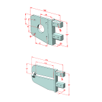 23x127 Tension - Drive Plates