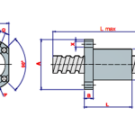 DKM Short Pitch Ball Screws and Nuts