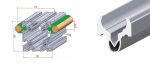Ø20 Bearing Tab Profile - Image 2