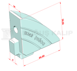 30x30 Narrow Plug-in Corner Joint - Image 2