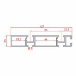 23x127 Conveyor Profile