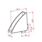 30x30 Narrow Plug-in Corner Joint - Image 14