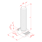 Knurled Pin Nut -Slot 10 - Image 4