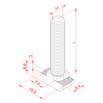 Knurled Pin Nut -Slot 10 - Image 5