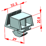 Plexi Claw Holder