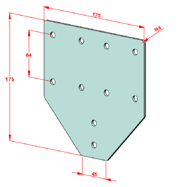 Attachment T Connection Plate