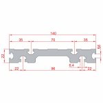 22x140 Surface Coating Profile