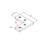 20x20 90° Connecting Piece - Image 5
