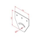 Graded T Connection Plate - Image 3