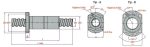 GTEN FDU Flanged Double Nut