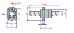 DKM Long Pitch Ball Screw and Nuts