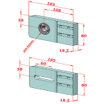 30x60 Tension - Drive Plates