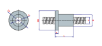 Trapezoidal Ball Screw and Nuts