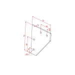 20x25 Two-Way Connection Plate - Image 13