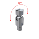 180° Angled Connection Piece - Internal