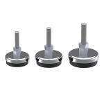 Chrome Plated Metal Leg M16