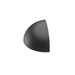 30x30 Corner Bracket Cover - With Radius