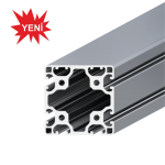 80x80 Single Surface Closed T-Slot Aluminum Profile - Special Series