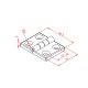 20x20 Hinge (Thin Series) - Image 2