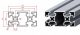 45x90 Light T-Slot Aluminum Profile - Image 2