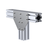 90x90 Three Way Connection Plate
