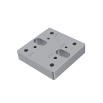 Shaft Lower Support Connection Plate