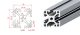 30x30 Light T-Slot Aluminum Profile - Special Series - Image 2