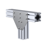 100x100 Three Way Connection Plate