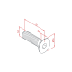 Countersunk Bolt M8x16 - Image 2